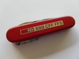 SBB CFF FFS Sackmesser VICTORINOX Werbemesser Couteau