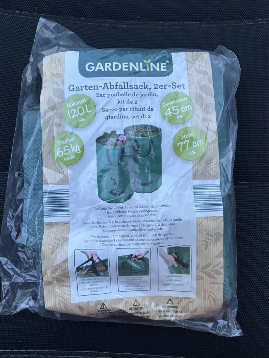 Altro per la casa: Neues Garten-Abfallsack Set (2Stk) 120L – Nuovo e nell'imballaggio originale da Urdorf venduto da leoale