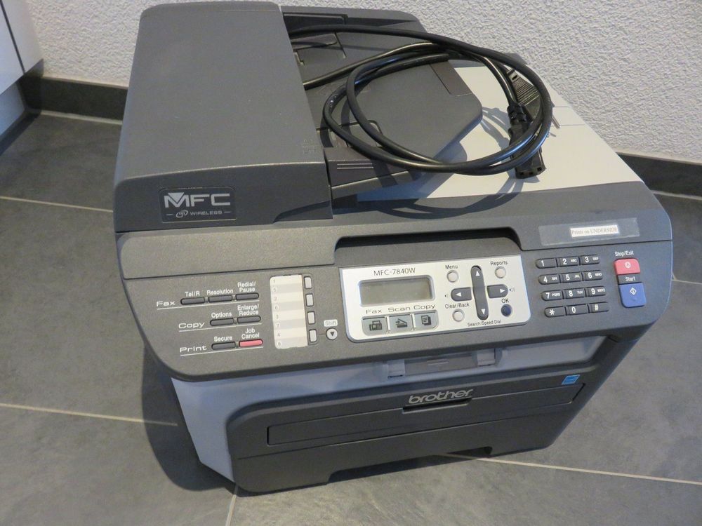 Brother MFC7840W S/W Laser/Fax/Kopierer Kaufen auf Ricardo