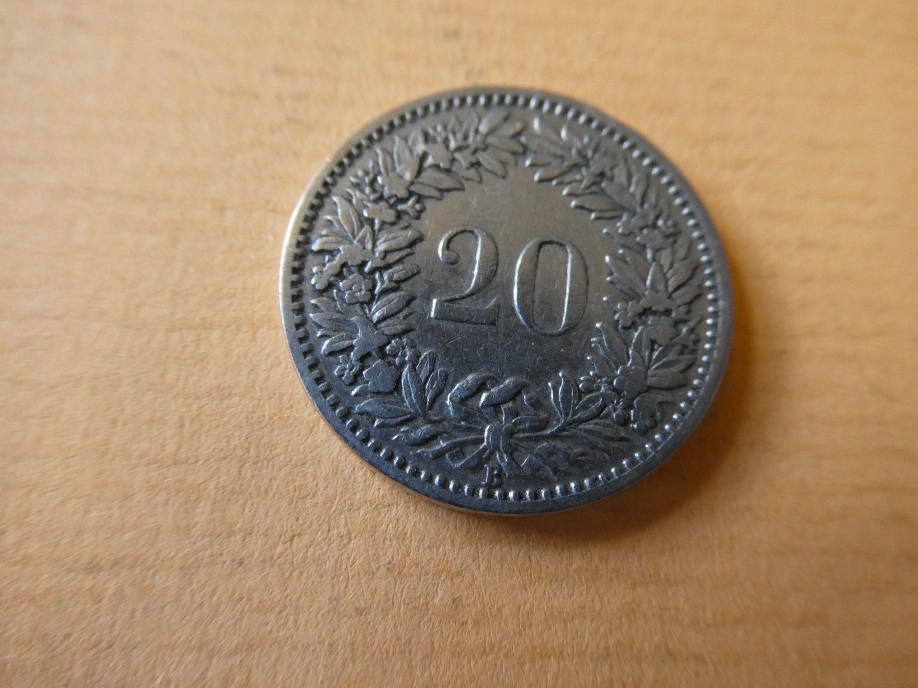 Toutes les monnaies: Schweiz 1897, 20 Rappen – D'occasion à Hinterforst par Rohusri 1