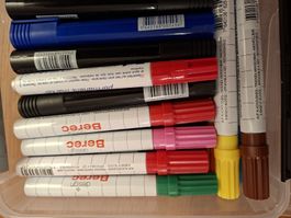 Bunte Permanent Marker/Stifte 
