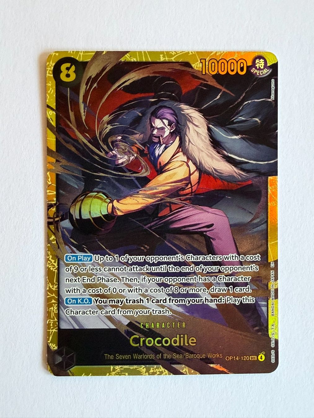 Bandai Cartes à collectionner: Crocodile - OP14-120 – D'occasion à Ilanz par caui
