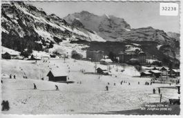 Wengen mit Skipiste
