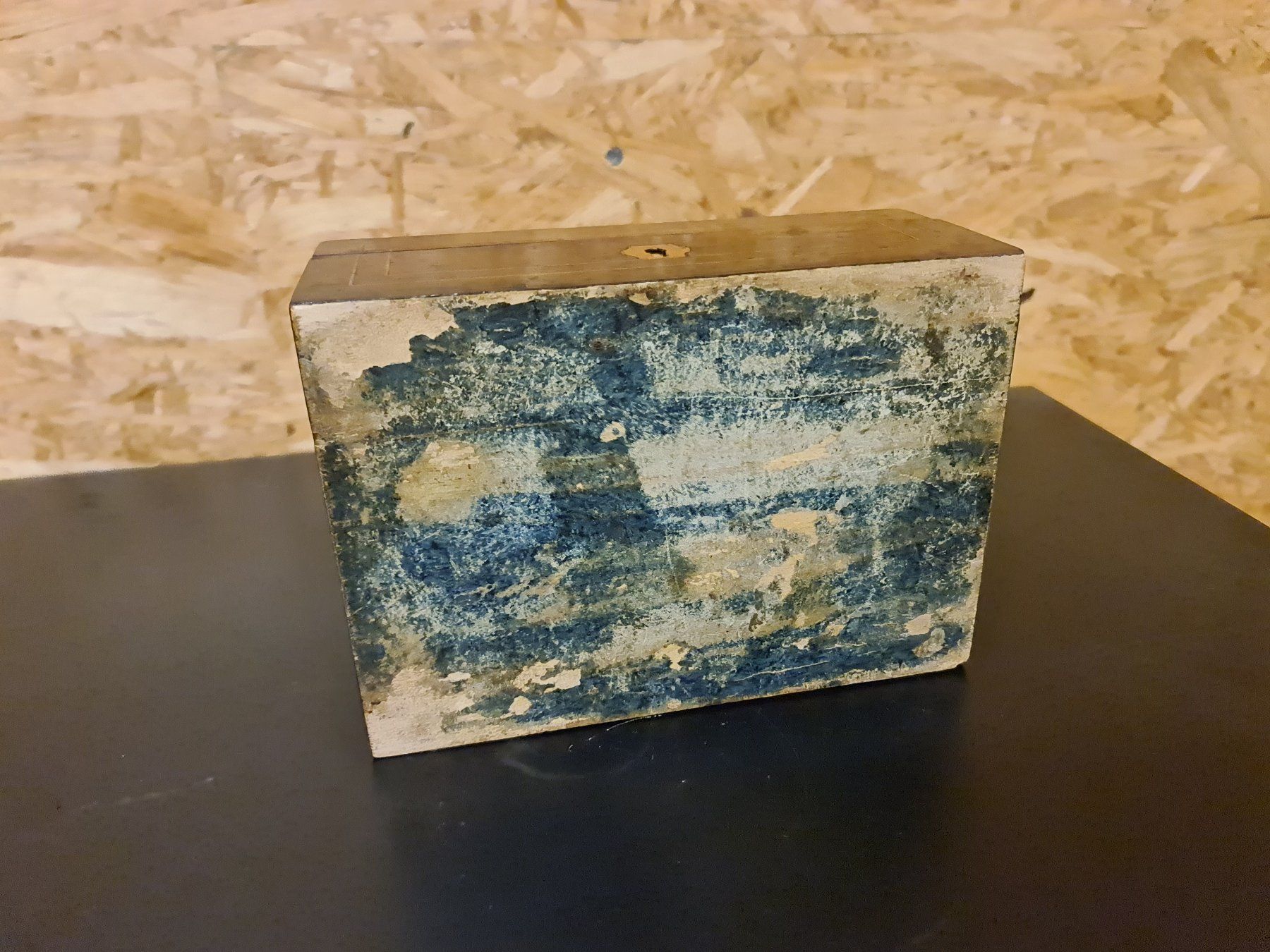 Cassapanche: Antike Schmucktruhe Holz – Usato da Ibach venduto da Hfedier 2