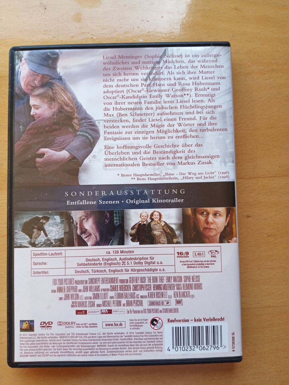 Tutti i DVDs: Die Bücherdiebin – Nuovo (secondo la descrizione) da Montlingen venduto da Way26 1