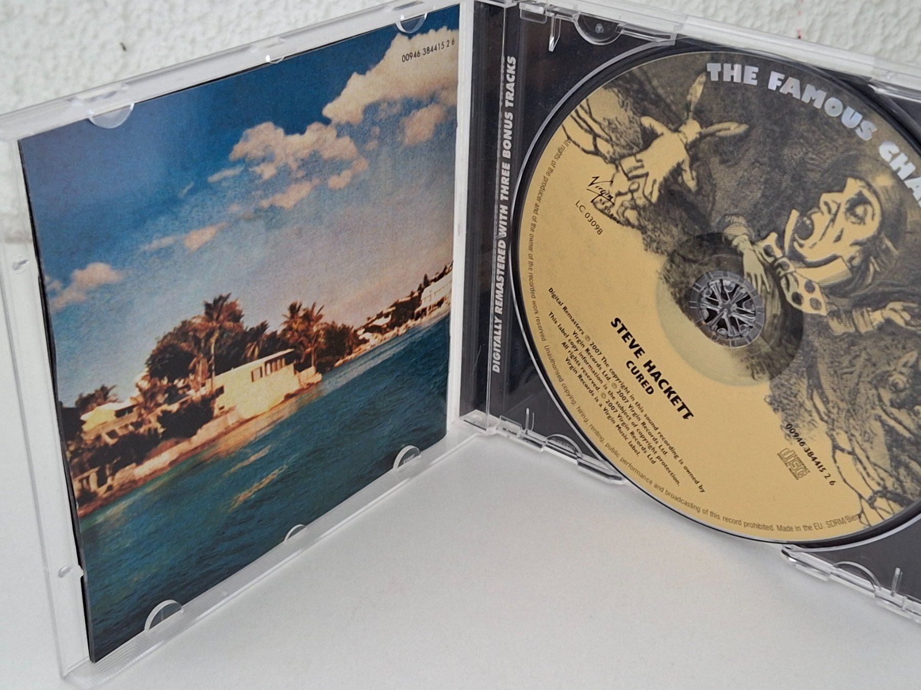 CD: CD Steve Hackett - Cured (Remastered) -✨ – Usato da Aarberg venduto da Jackup1 2