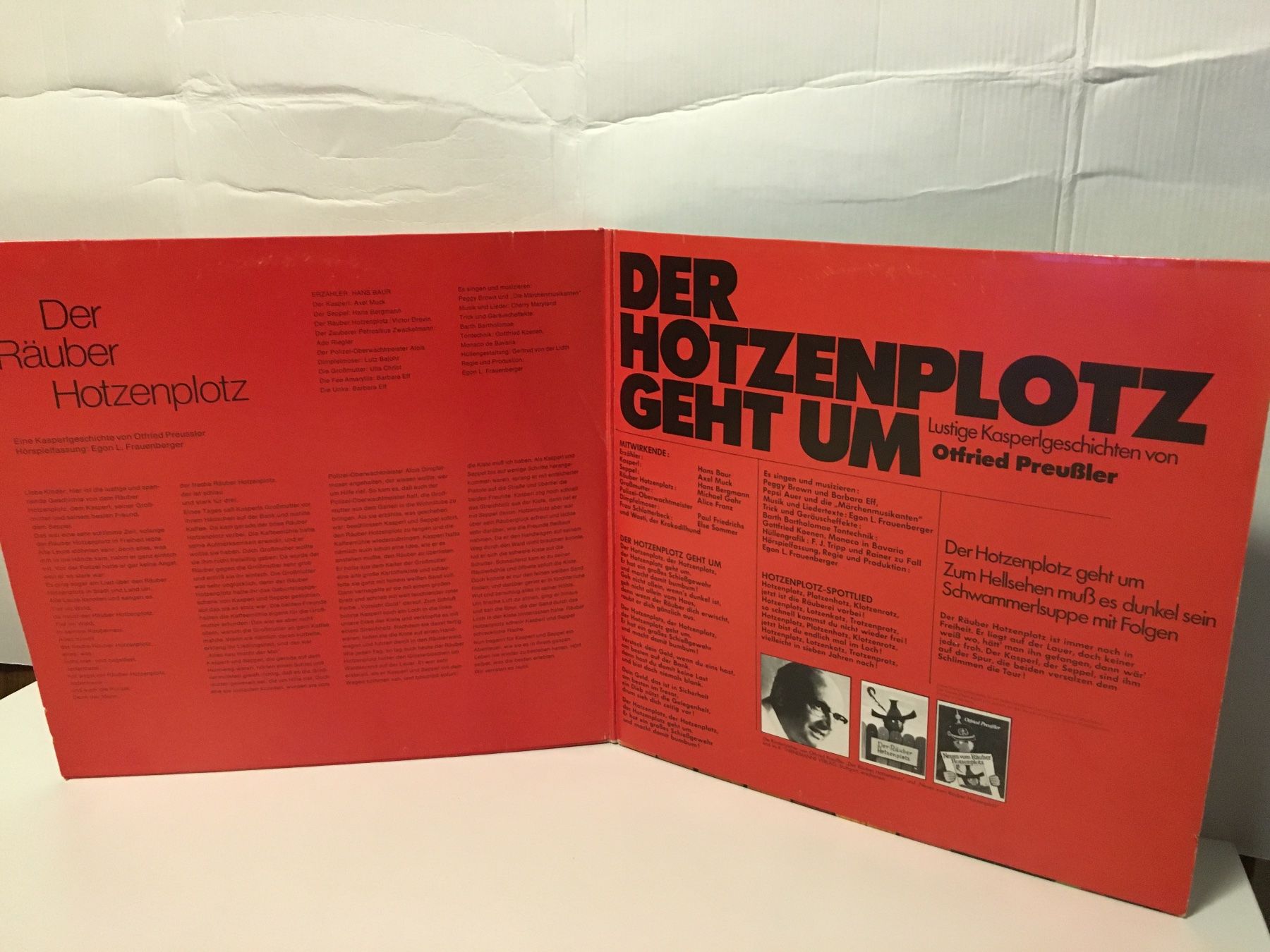 Schallplatten: Schallplatte - Der Hotzenplotz geht um - Otfried Preussler – Gebraucht aus Andwil SG von Rainboli 1