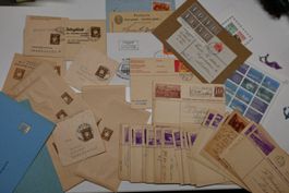 1 Lot Briefmarken/Postkarten/Briefe/FDC