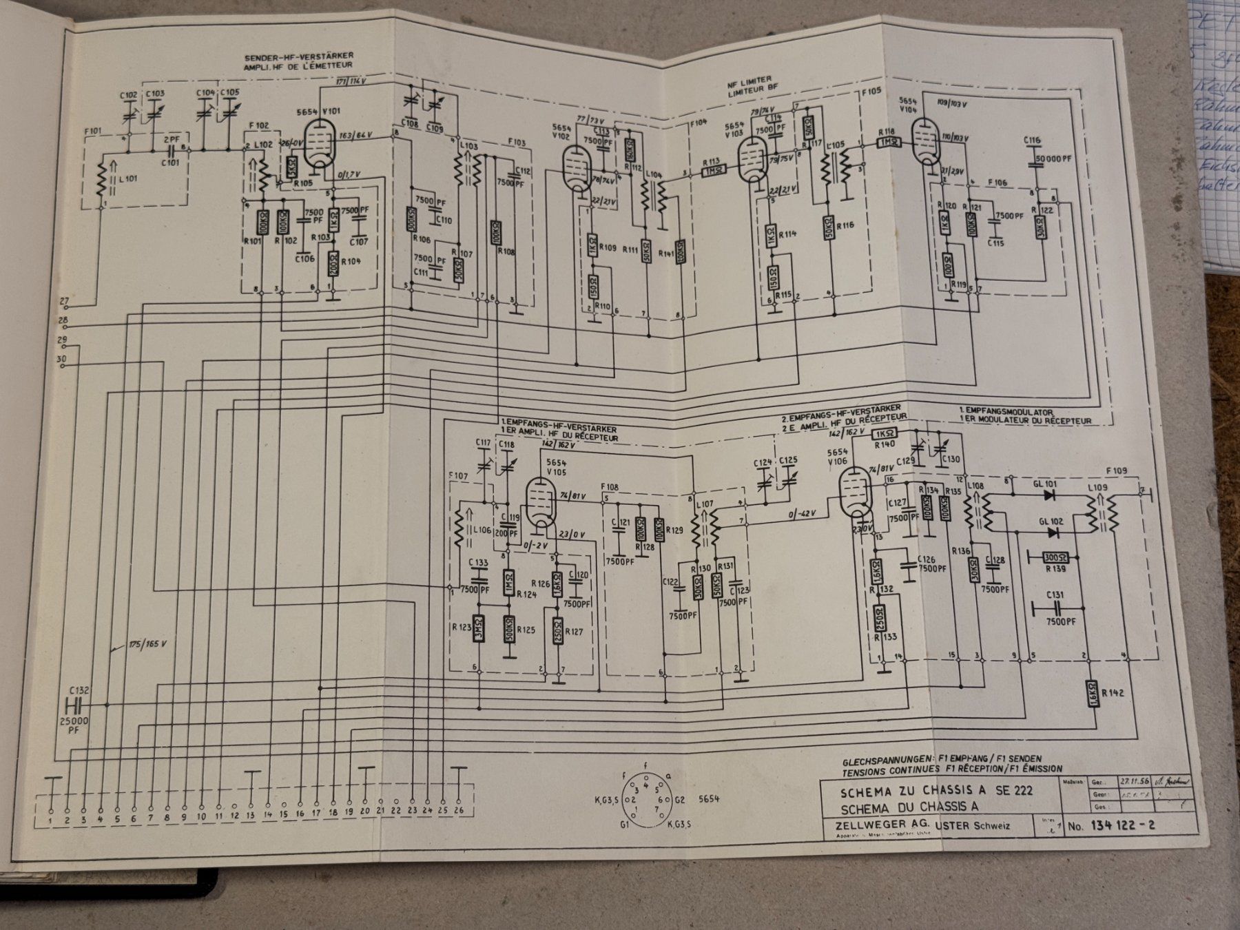 Radiocomunicazione: Technisches Handbuch zum SE-222 – Usato da Ins venduto da funkflieger 6