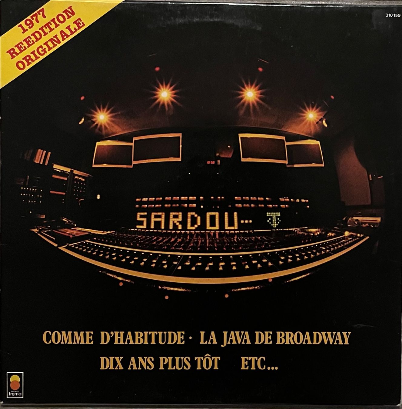 Dischi in vinile: MICHEL SARDOU - 1977 REEDITION ORIGINALE - 33 Tours – Usato da Bussigny venduto da vinyl-pas-cher