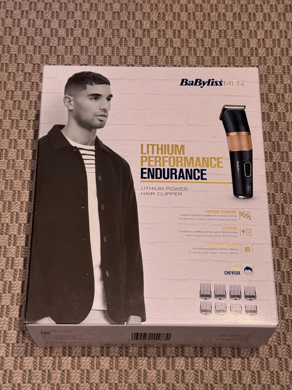BaByliss Schneiden: Tondeuse BaByliss MEN Lithium Performance Endurance – Neu und originalverpackt aus Lausanne von Neytirii