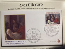Vatikan 2005 Ersttagsbrief Generalversammlung Bischofssynode