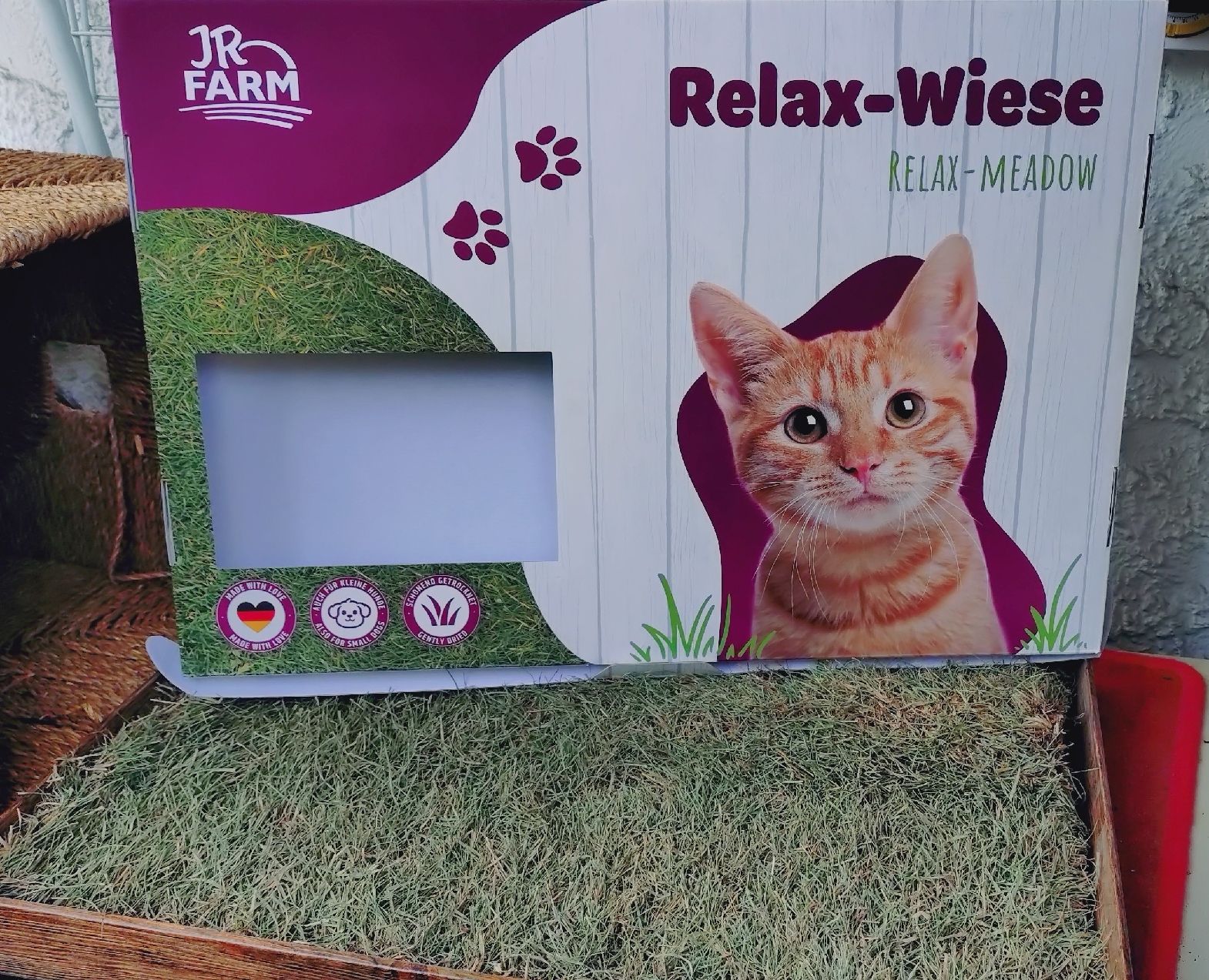 Niches, paniers: Katzen Wiese / cat grass mat  – Neuf (Voir description) à Basel par sal_q5bg
