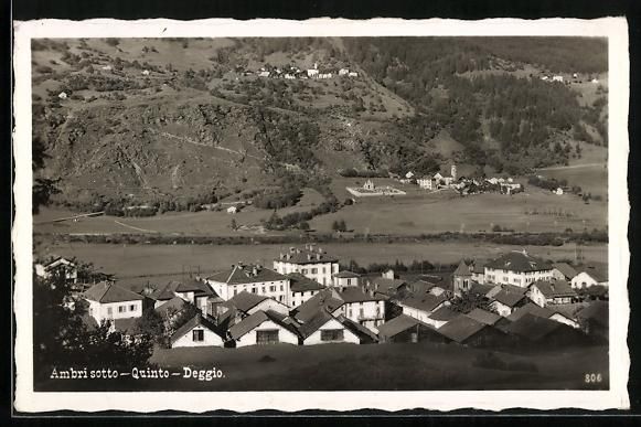 Cartes postales: AK Ambri, Panorama – D'occasion à Berlin par bartko-reher