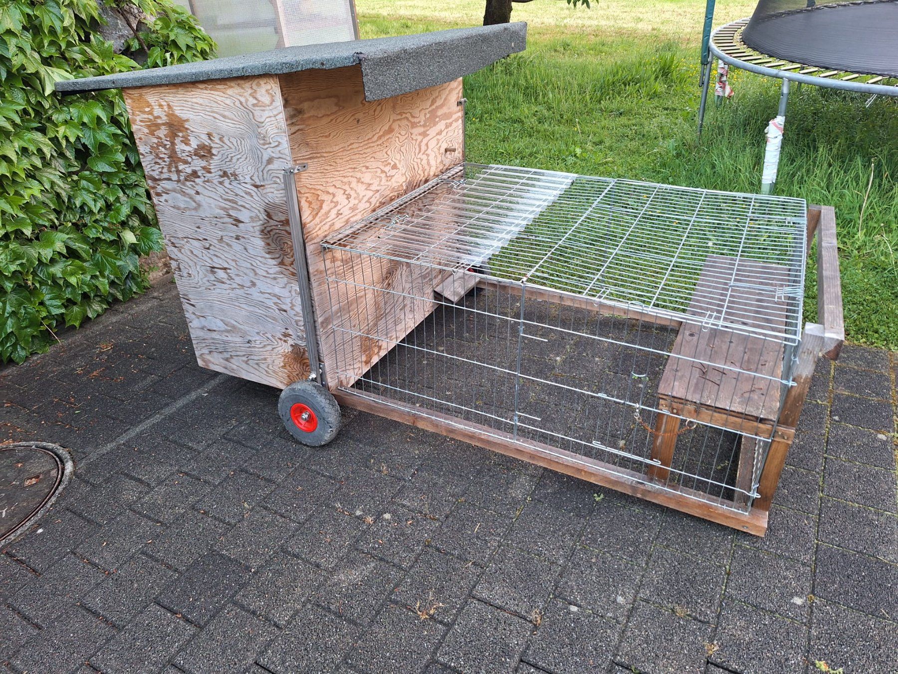 Cages, transport & sécurité: Hasenstall fahrbar – Neuf (Voir description) à Uznach par Carlsson80 6