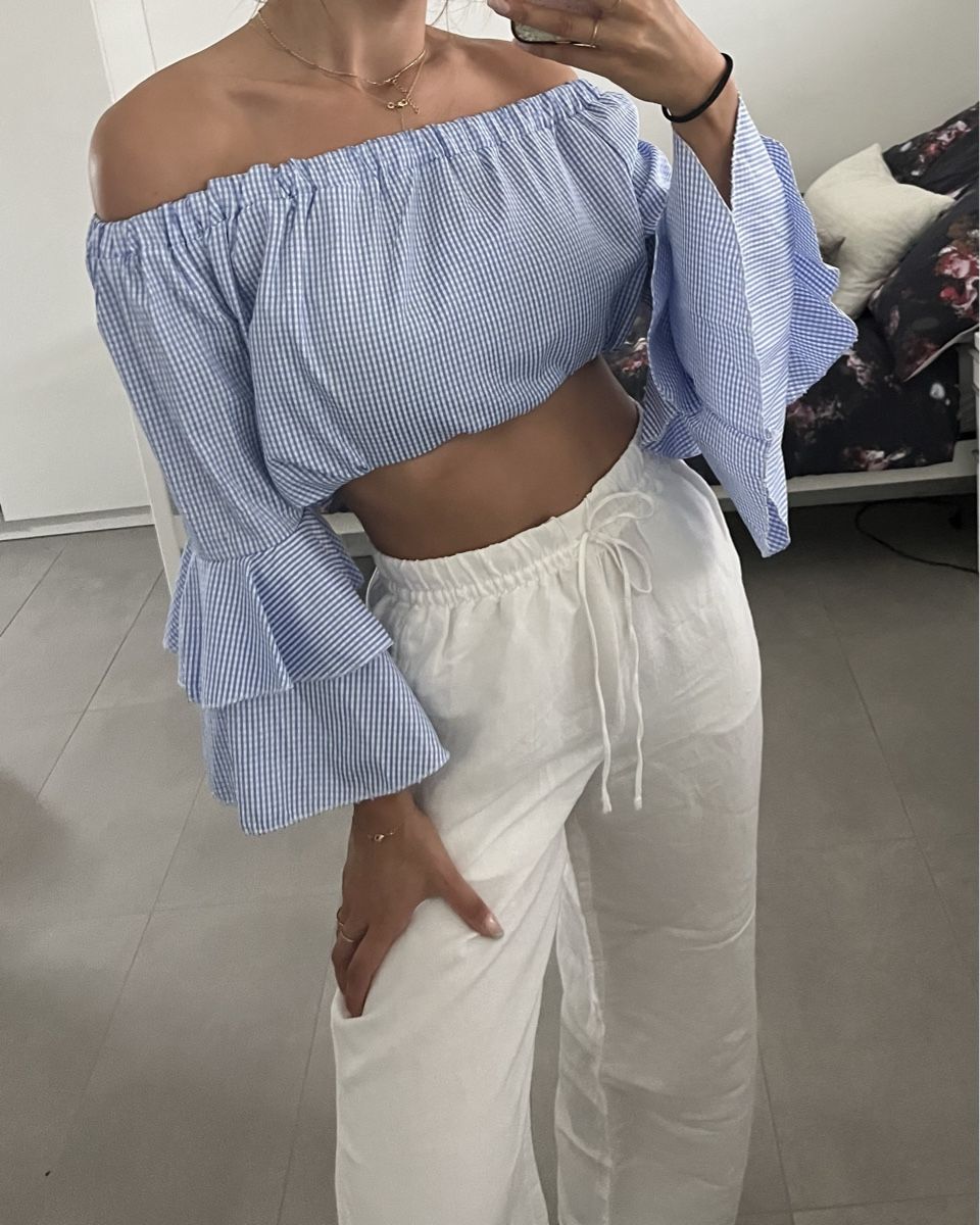 Zara Chemisiers: Chemise d’été bleu taille S/M – Neuf (Voir description) à Aigle par sow_m7gm 2