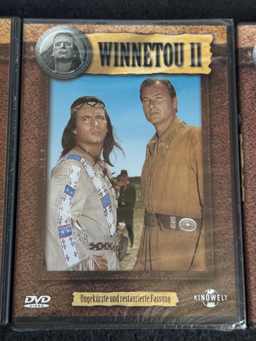 Tutti i DVDs: WINNETOU I + II + III DVD's DE – Usato da Fribourg venduto da tschjoly 2