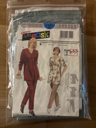 Burda Schnittmuster für Damen Hosenanzug