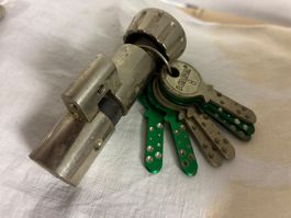 Kaba Schliesszylinder mit Schlüsseln gebraucht