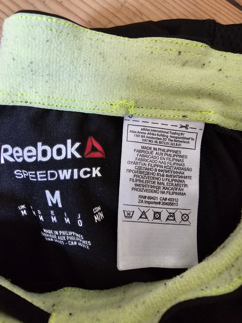 Reebok Leggings: Reebok Speedwick Laufhose, Grösse M, Schwarz – Usato da Winterthur venduto da Svahnen 2