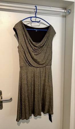 Elegantes Glitzerkleid, Partytauglich, Grösse M