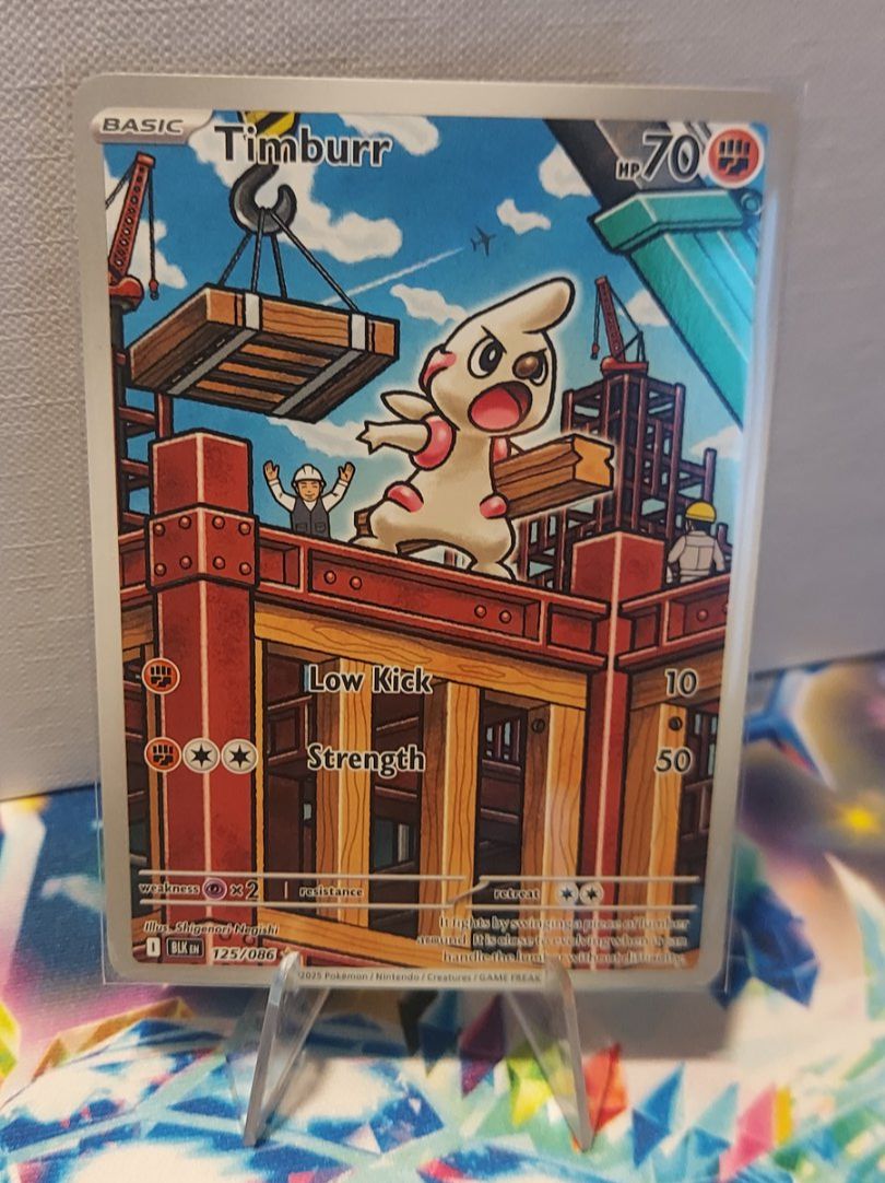 Pokémon Cartes à collectionner: Carte Pokémon Timburr – Neuf (Voir description) à Val-d'Illiez par GGF2385