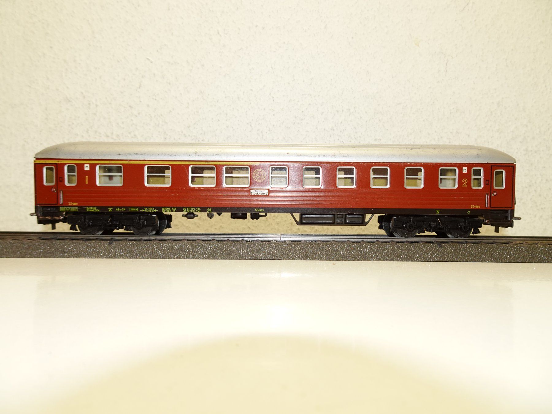 Märklin Personenwagen SJ 4589 Blechwagen HO (6) (Gebraucht) in Luzern ...