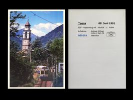Tegna Melezza Centovalli Locarno Bahn FART SSIF ABe 8/8 21