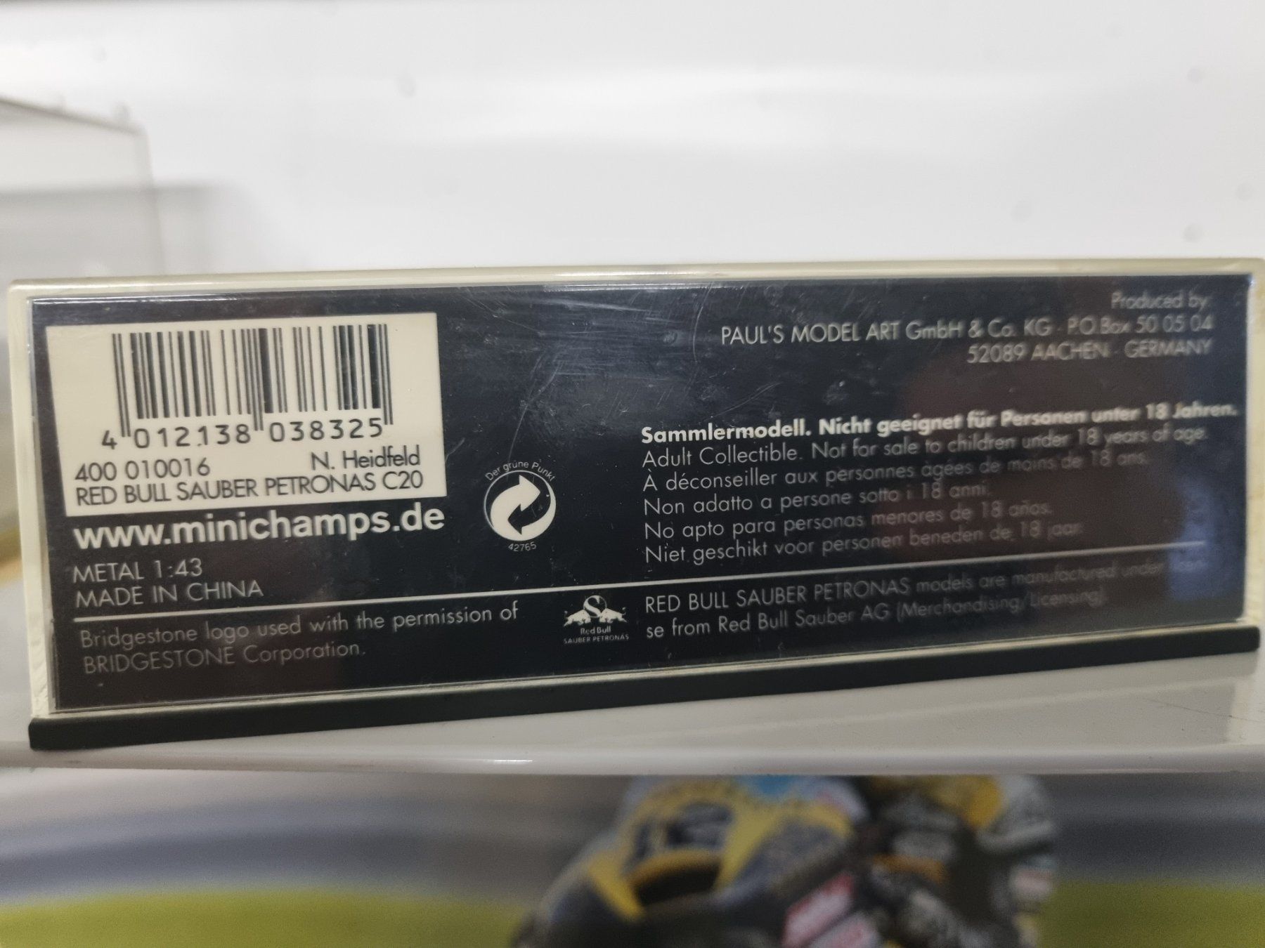 Minichamps Modellini d'auto: Sauber F1 – Nuovo e nell'imballaggio originale da Arni BE venduto da bomba15 3