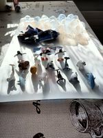 Schleich Tierfiguren NEU Komplett Satz aus dem Schoki Ei 