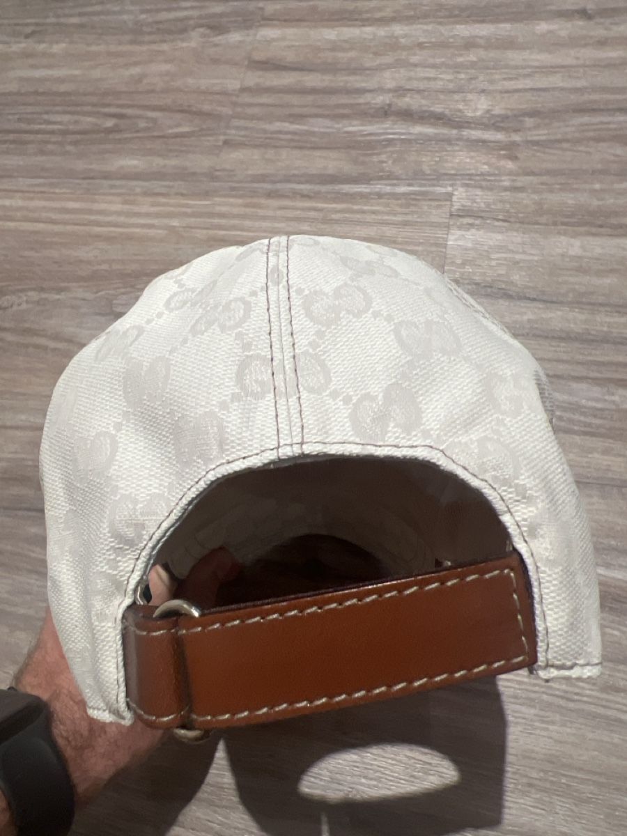 Gucci Copricapi, berretti & cappellini: Baseballkappe Gucci beige GG Grösse M – Usato da Lampenberg venduto da boom_123 2