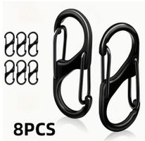 8 Doppel-Karabiner Haken
