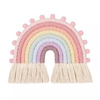 Makramee Regenbogen Color Wandbehang NEU