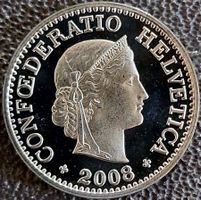 10 Rappen 2008 stgl. / aus Münzsatz