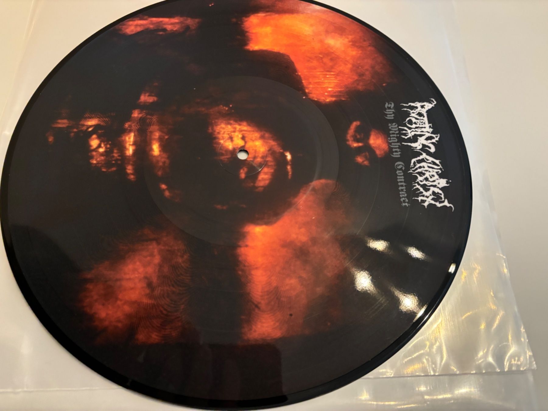 Dischi in vinile: Rotting Christ – Thy Mighty Contract 1997 PIC DISC!!!!!!!!!! – Usato da Egg b. Zürich venduto da superman1975 1