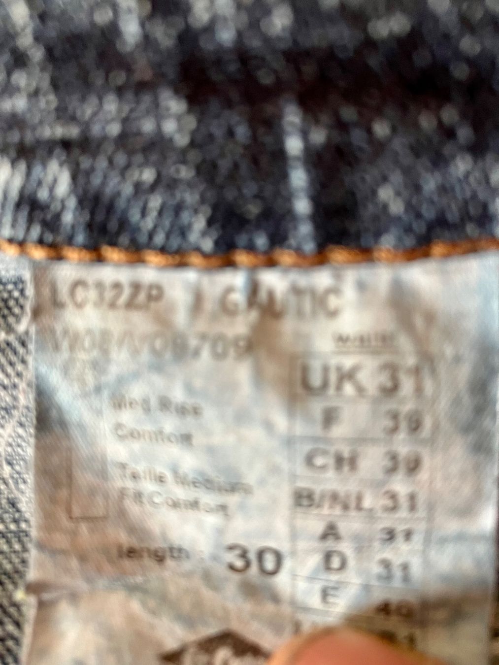 Pantaloni: Herrn Hose kurz  blau – Usato da Bettwiesen venduto da Zustand57 5