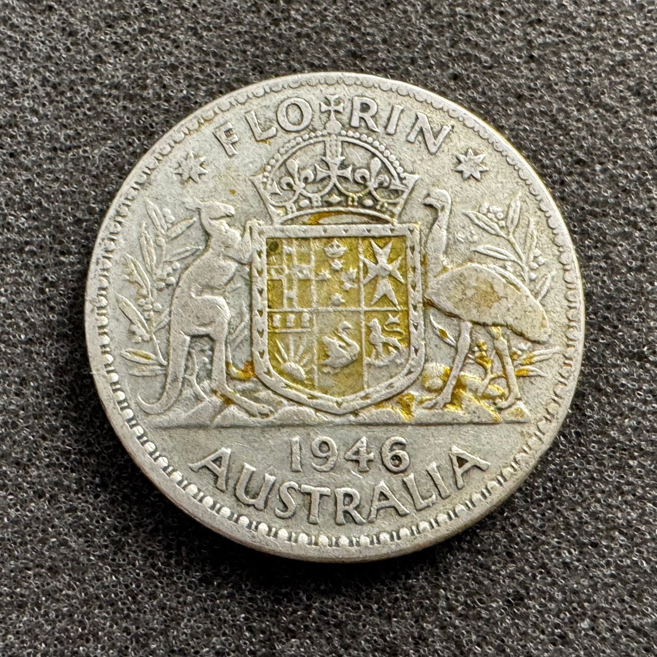 Toutes les monnaies: 1 Florin Silber Australien 1946 – D'occasion à Reitnau par tb-muenzen