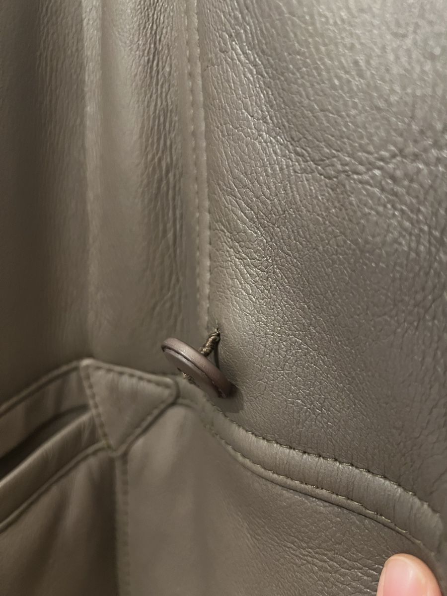 Giacche: Original Shearling Lederjacke mit Lammfell – Gr. 50 – Nuovo e nell'imballaggio originale da Basel venduto da SimpleE 5