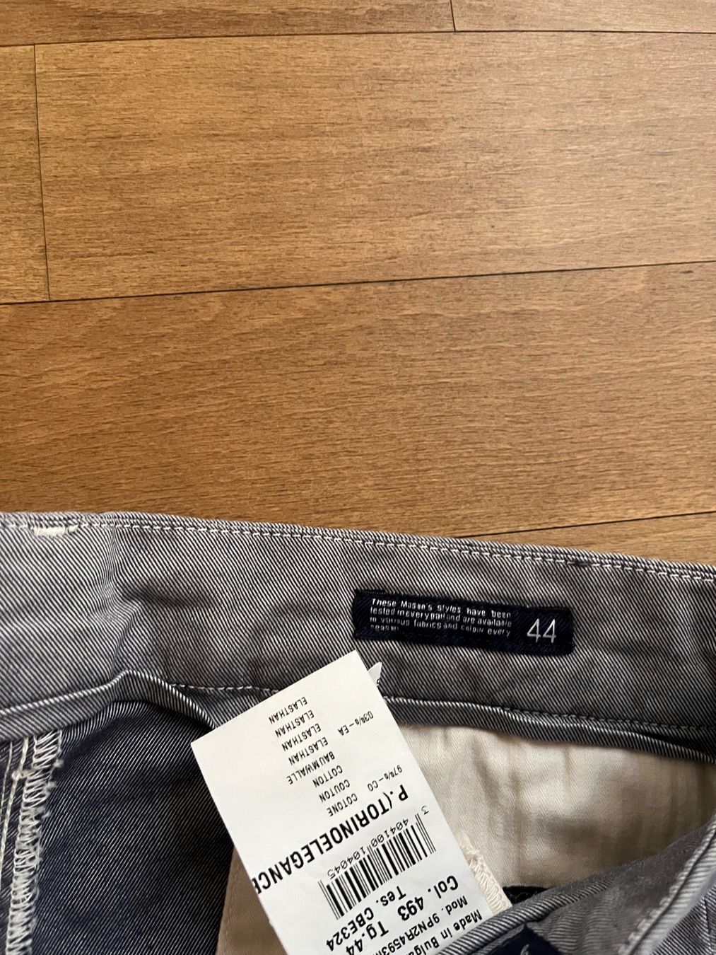 Pantaloni: Chino blau/grau von Mason's – Usato da Madetswil venduto da Babalou 2