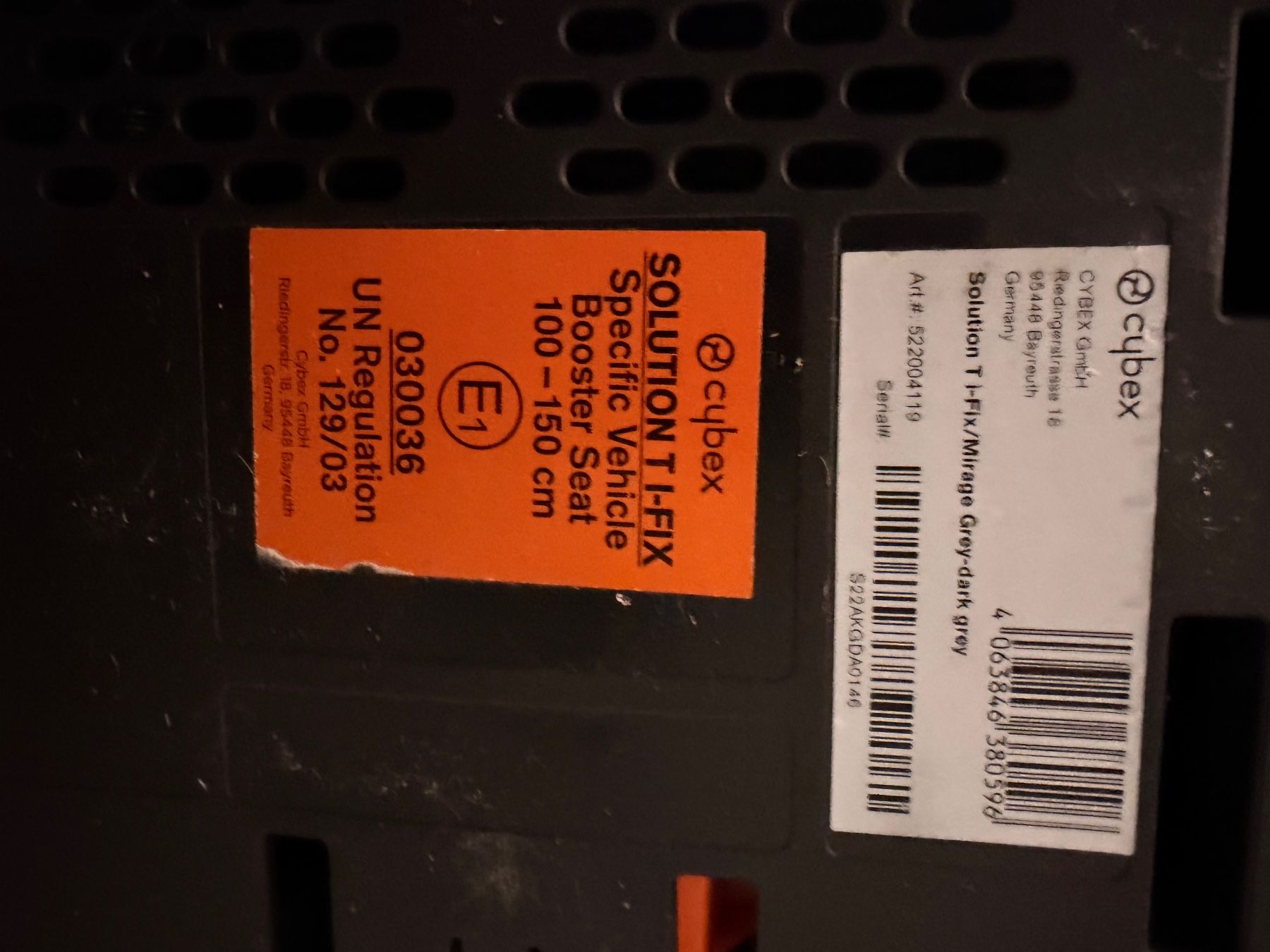 Cybex Sièges auto: Cybex Platinum Solution T I-Fix – D'occasion à Erlenbach ZH par lig_2hdc 3