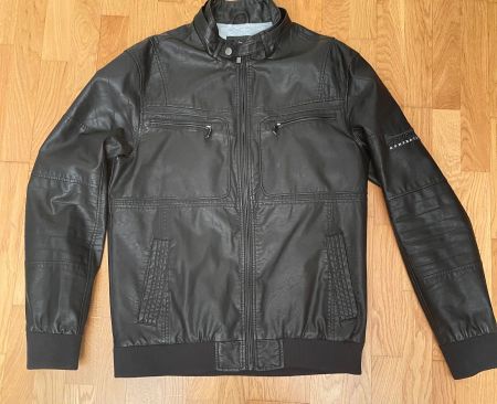Desigual Herren Kunstleder Jacke Gr. L Neupreis 149.95 Leder