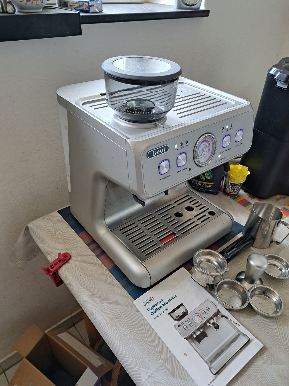 Macchine per caffè & Macchine per espresso: GEVI Espresso Masine CM5020DE-GS – Nuovo (secondo la descrizione) da Herisau venduto da leuchter7 2