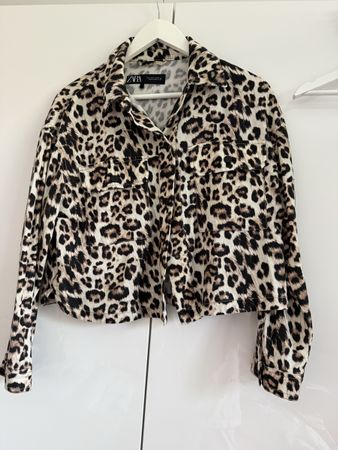 Zara Damen Bluse Jacke Leo Neu