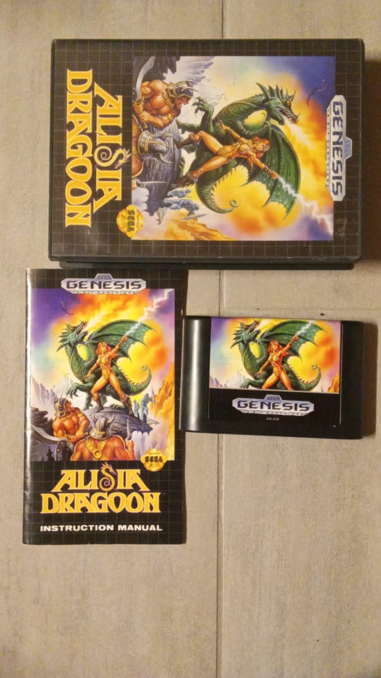 Giochi: Alisia Dragoon Mega Drive / Genesis (CIB) – Usato da leytron venduto da willowlepetit 2