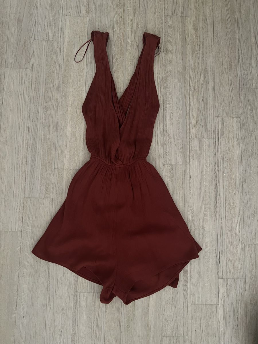 Pull&Bear Tute: Jumpsuit dunkelrot – Usato da Dietikon venduto da Mischi2167