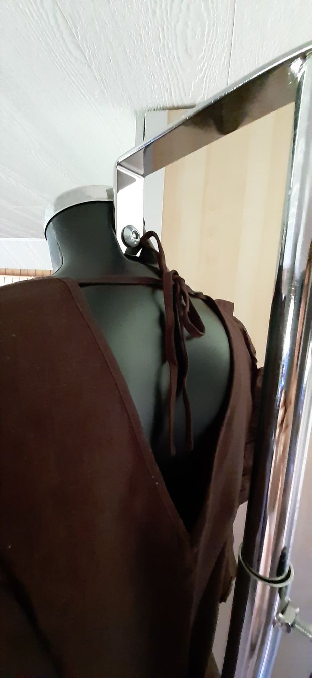 Tute: Cream Jumpsuit, Grösse 40, Schoko-Braun – Usato da Ibach venduto da kleineMythen 4