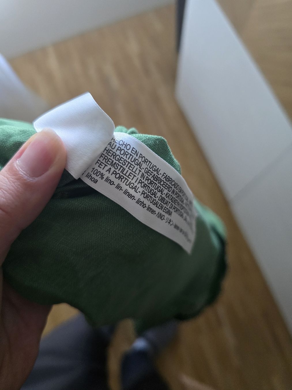 Massimo Dutti Camicette: Massimo Dutti Leinenhemd Grün, Gr. 40 – Usato da Zürich venduto da ale_bg2x 4
