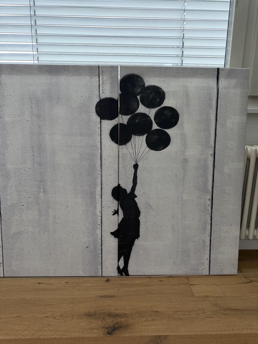 Poster & Bilder: Bild Banksy 3-teilig – Gebraucht aus Aarau von pos_9m2j 1