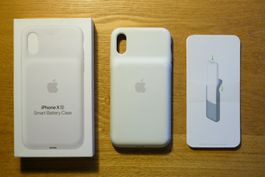 Original Apple iPhone Xs Smart Battery Case - Weiss