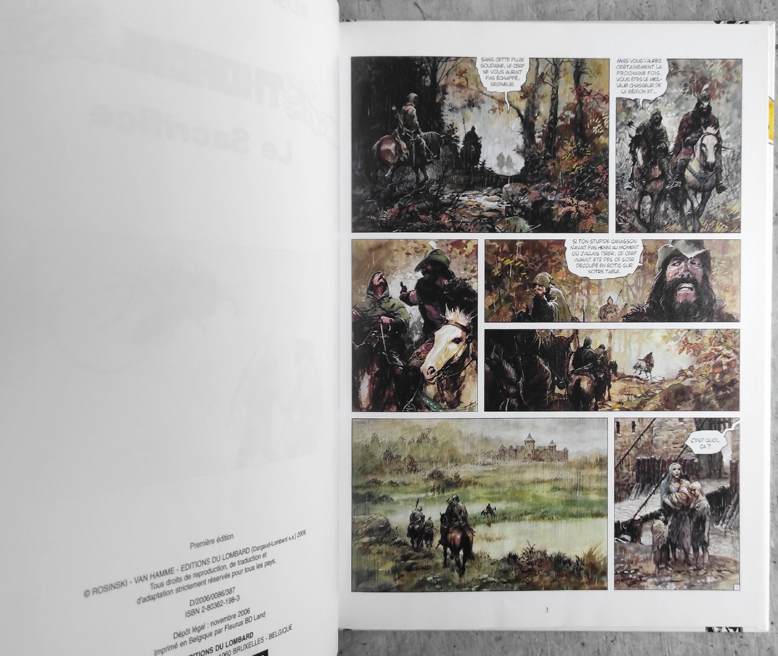 Fumetti: THORGAL 29. Le Sacrifice (EO) – Usato da Biel/Bienne venduto da pijama 4
